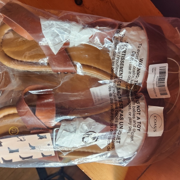 COASIS Womens Brown Platform Sandals - Picture 2 of 6